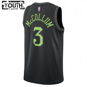 Dres New Orleans Pelicans CJ McCollum 3 Nike 2023-24 City Edition Plava Swingman - Dječji